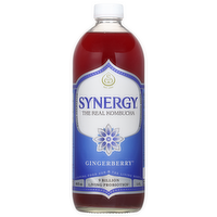 GT's Synergy Organic Gingerberry Kombucha Beverage, 48 Ounce