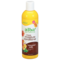 Alba Botanica More Moisture Coconut Milk Conditioner, 12 Ounce