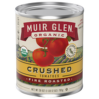 Muir Glen Organic Fire Roasted Crushed Tomatoes, 28 Ounce