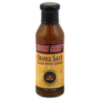 Iron Chef Orange Sauce Glaze with Ginger, 14 Ounce