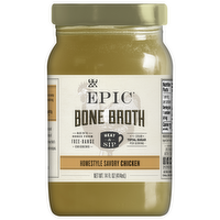 Epic Homestyle Savory Chicken Bone Broth, 14 Ounce