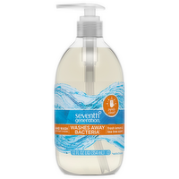 Seventh Generation Purely Clean Fresh Lemon & Tea Tree Scent Natural Hand Wash Pump, 12 Ounce