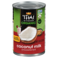 Thai Kitchen Organic Unsweetened Coconut Milk, 13.66 Ounce