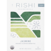 Rishi Organic Jasmine Green Tea, 15 Each