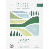 Rishi Organic Sencha Green Tea, 15 Each