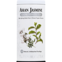 The Republic of Tea Asian Jasmine 100% White Tea, 50 Each