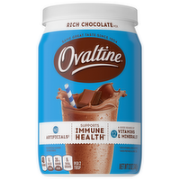 Ovaltine Rich Chocolate Flavored Drink Mix, 12 Ounce