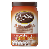 Ovaltine Chocolate Malt Flavored Milk Additive, 12 Ounce