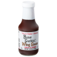 Bone Suckin' Garlic & Honey Wing Sauce, 12.25 Ounce