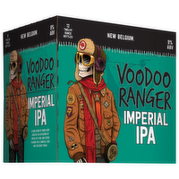 New Belgium Voodoo Ranger Imperial IPA Beer, 12 Each
