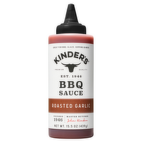 Kinder's Roasted Garlic BBQ Sauce, 15.5 Ounce