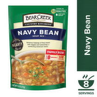 Bear Creek Navy Bean Soup Mix Family Size, 9.6 Ounce