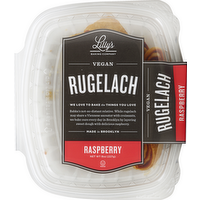 Lily's Baking Company Kosher Raspberry Rugelach, 8 Ounce