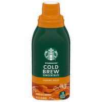 Starbucks Caramel Dolce Cold Brew Coffee Concentrate, 32 Ounce