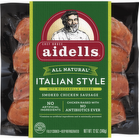 Aidells Italian Style Smoked Chicken Sausage with Mozzarella Cheese, 12 Ounce