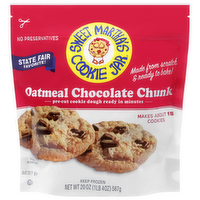 Sweet Martha's Cookie Jar Oatmeal Chocolate Chunk Cookie Dough, 20 Ounce