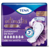 Tena Intimates Overnight Pads for Incontinence, 28 Each