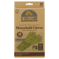 If You Care Household Latex Gloves Medium, 1 Each