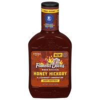 Famous Dave's Honey Hickory BBQ Sauce, 20 Ounce