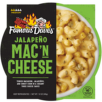 Famous Dave's Jalapeno Mac 'N Cheese, 12 Ounce