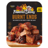 Famous Dave's Beef Brisket Burnt Ends, 16 Ounce