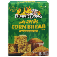 Famous Dave's Jalapeno Corn Bread Mix, 15 Ounce