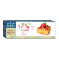 The Fillo Factory Organic Puff Pastry, 16 Ounce