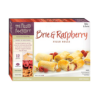 The Fillo Factory Brie & Raspberry Fillo Rolls, 8.75 Ounce