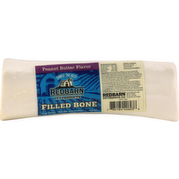 Redbarn Naturals Peanut Butter Flavor Filled Bone Large Dog Treat, 1 Each