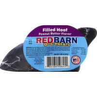 Redbarn Naturals Peanut Butter Flavor Filled Hoof Small Dog Treat, 1 Each