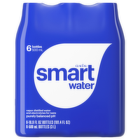 Glaceau Smartwater, 6 Each