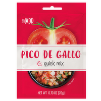 Just Add Pico de Gallo Quick Mix, 0.7 Ounce