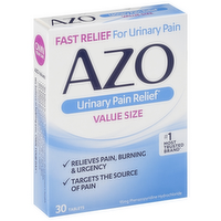 AZO Standard Urinary Pain Relief Tablets, 30 Each