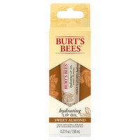 Burt's Bees Hydrating Lip Oil with Sweet Almond Oil, 0.27 Ounce