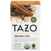 Tazo Regenerative Organic Chai Tea, 16 Each