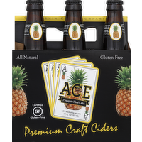 Ace Pineapple Hard Cider, 6 Each