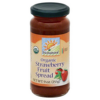 Bionaturae Organic Strawberry Fruit Spread, 9 Ounce