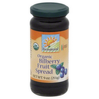 Bionaturae Organic Bilberry Fruit Spread, 9 Ounce