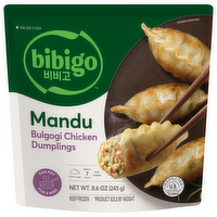 Bibigo Mandu Bulgogi Chicken Dumplings, 8.6 Ounce