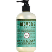 Mrs. Meyers Clean Day Basil Liquid Hand Soap, 12.5 Ounce