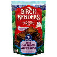 Birch Benders Keto Ultimate Fudge Brownie Mix, 10.8 Ounce