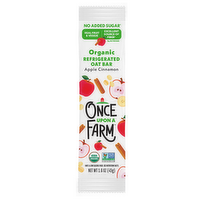 Once Upon A Farm Organic Apple Cinnamon Refrigerated Oat Bar, 1.6 Ounce