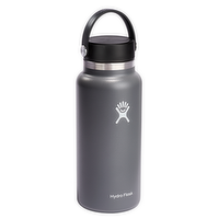 Hydro Flask Stone Wide Mouth Stainless Steel Water Bottle, 32 Ounce