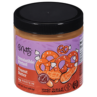 BNutty Irresistible Pretzel Peanut Butter, 9 Ounce