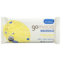 GoMacro Simple Splendor Lemon & Lemon MacroBar, 2.3 Ounce