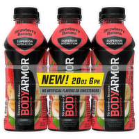 BodyArmor SuperDrink Strawberry Banana Sports Drink, 6 Each