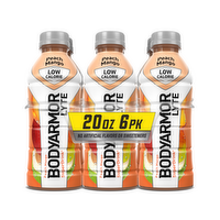 BodyArmor Lyte SuperDrink Peach Mango Sports Drink, 6 Each