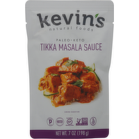 Kevin's Natural Foods Paleo & Keto Tikka Masala Sauce, 7 Ounce