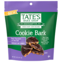 Tate's Bake Shop Cookie Bark Dark Chocolate with Sea Salt, 5 Ounce