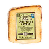 Carr Valley Apple Smoked Cheddar Cheese, 5 Ounce